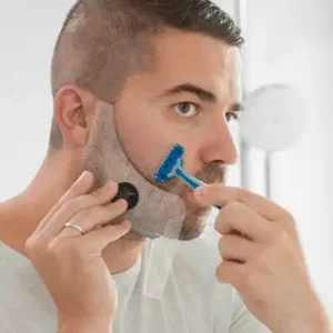 Molde de Barba com Pentes para Barbear