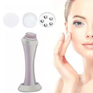 Escova de Limpeza Facial Esfoliante Recarregável à Prova de Água