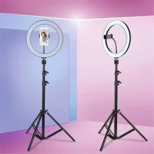 Kit Completo Ring Light Com Tripé 210 cm Youtuber Selfie Pro