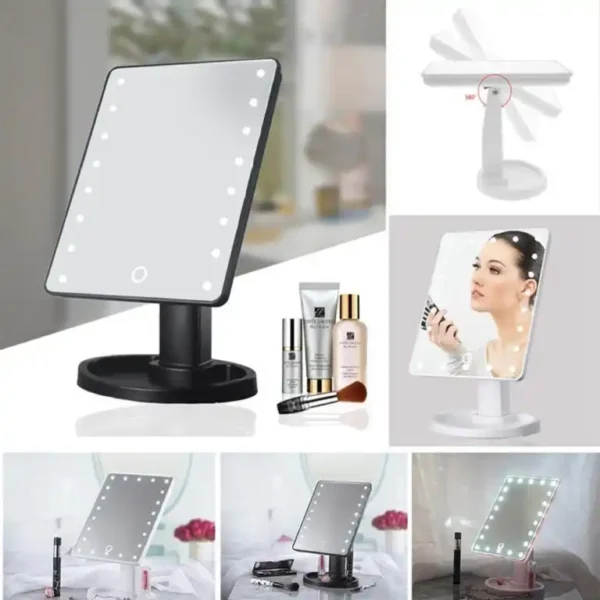 Espelho LED de Maquilhagem
