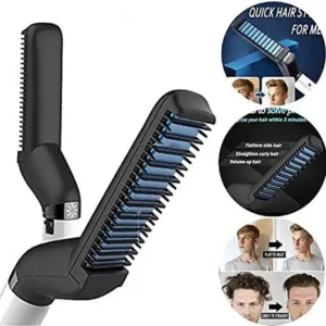 Escova Alisadora p/ Homem p/ Barba E Cabelo