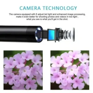 Câmera Otoscópio 1080p 3 em 1 USB