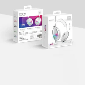 Headphones HIFI Stereo Wireless RGB