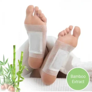 Foot Patches Desintoxicantes de Bamboo – 10 Unidades