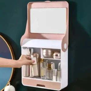 Organizador de Cosméticos c/ Espelho