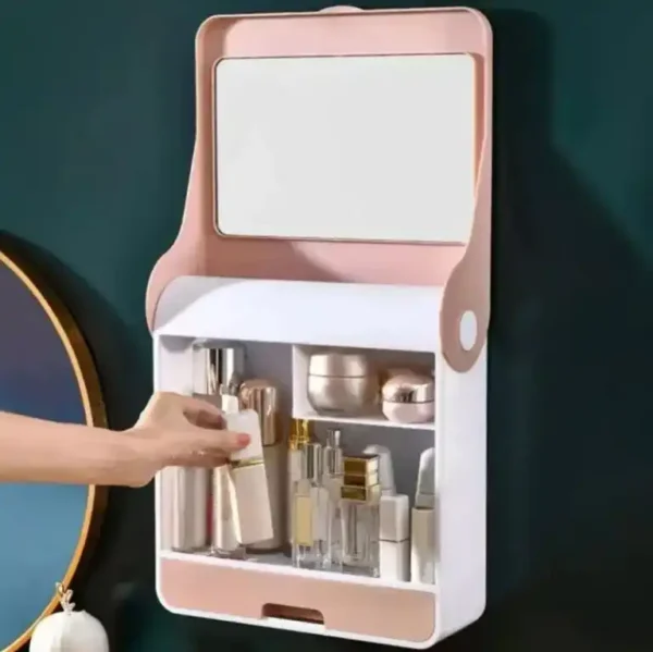 Organizador de Cosméticos c/ Espelho