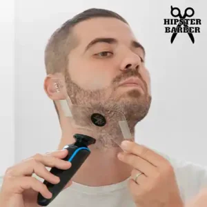 Molde de Barba com Pentes para Barbear