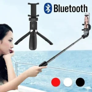Selfie Stick Tripé c/ Comando Bluetooth