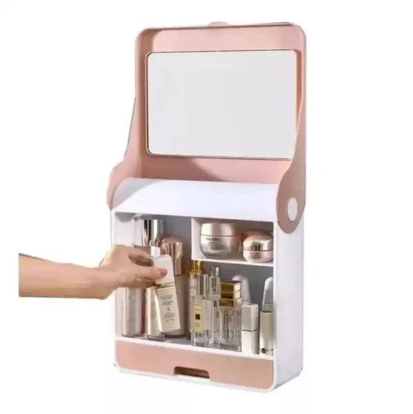 Organizador de Cosméticos c/ Espelho