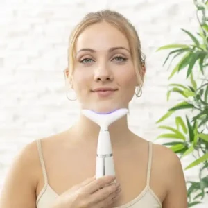 Redutor de Queixo Duplo c/ Fototerapia, Termoterapia e Vibração
