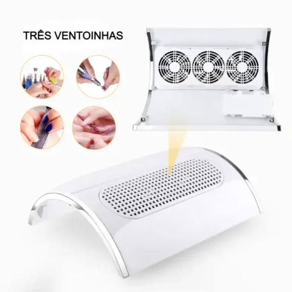Nailvac – Aspirador de Pó Profissional para Unhas
