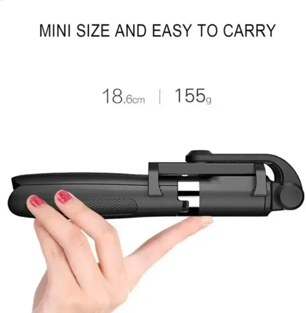 Selfie Stick Tripé c/ Comando Bluetooth