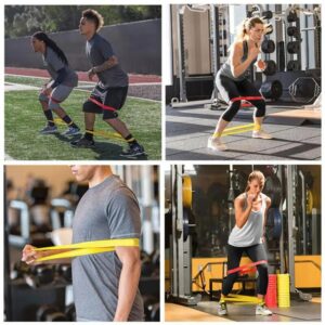 Conjunto de 5 Mini Bandas de Resistência Fitness